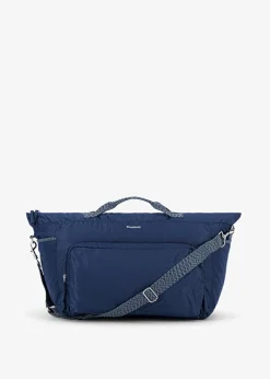 BENSIMON 2 DAYS BAG COLOR LINE RICAMATE CON MONOGRAM