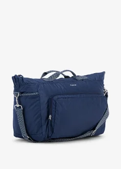 BENSIMON 2 DAYS BAG COLOR LINE RICAMATE CON MONOGRAM