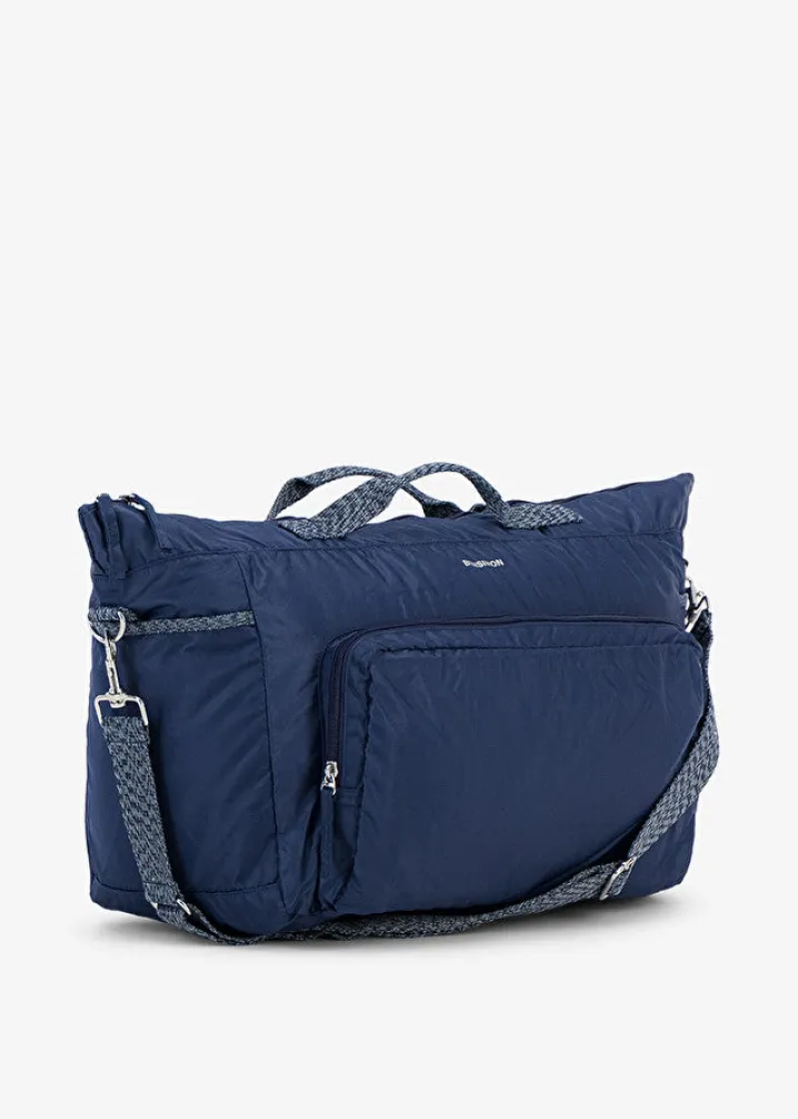 BENSIMON 2 DAYS BAG COLOR LINE RICAMATE CON MONOGRAM