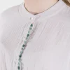 BLUSA FORMENTERA GARZA DI COTONE ECRU'