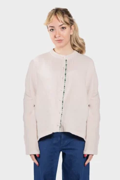 BLUSA FORMENTERA GARZA DI COTONE ECRU'