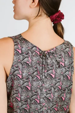 BLUSA TILDE PURA SETA ZEBRE
