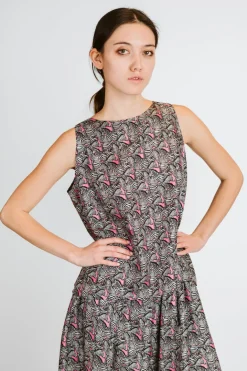 BLUSA TILDE PURA SETA ZEBRE