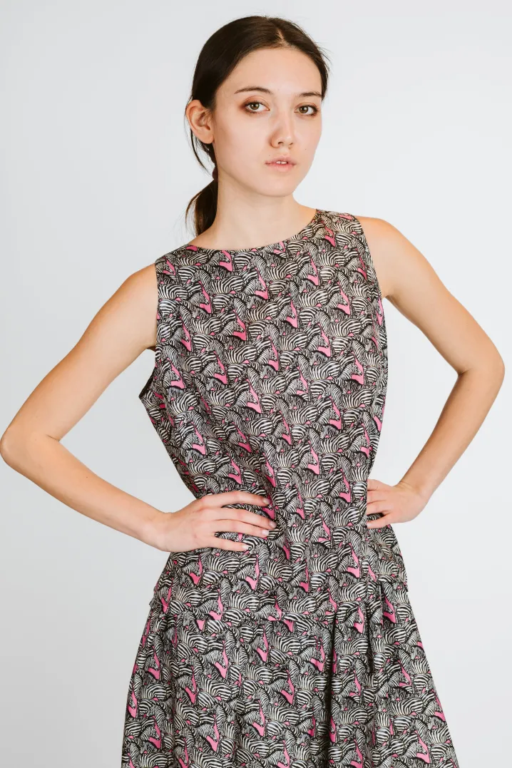 BLUSA TILDE PURA SETA ZEBRE