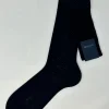 BRESCIANI CALZE MICRO POIS BLU ROSSO