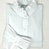 CAMICIA ALEX (OVERSIZE) PLUMETIS BIANCA