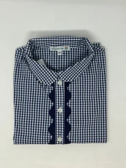 CAMICIA AURORA QUADRETTO VICKY CON SERPENTINA