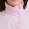 CAMICIA LULU FIL A FIL ROSA
