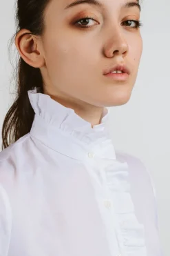 CAMICIA LULU TWILL BIANCA