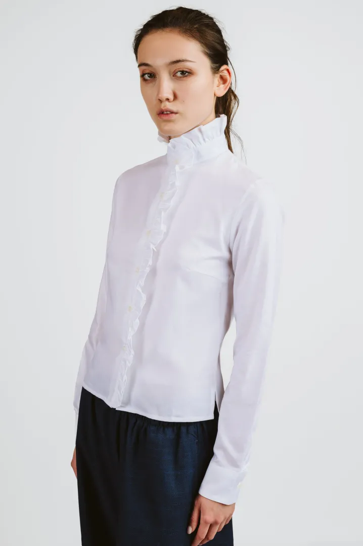CAMICIA LULU TWILL BIANCA