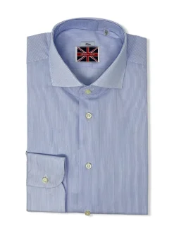 CAMICIA MILLERIGHE CELESTE