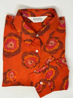 CAMICIA OVER STAMPA JACARANDA