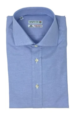 CAMICIA OXFORD AZZURRA
