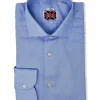 CAMICIA OXFORD CELESTE