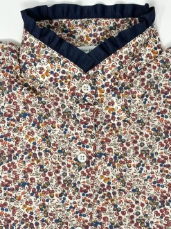 CAMICIA PENNY MADE WITH LIBERTY FABRICS & GROS GRAIN