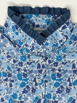CAMICIA PENNY MADE WITH LIBERTY FABRICS & GROS GRAIN