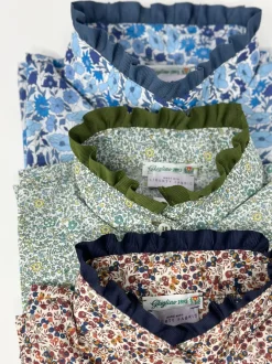 CAMICIA PENNY MADE WITH LIBERTY FABRICS & GROS GRAIN