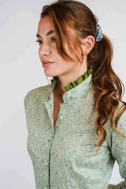 CAMICIA PENNY MADE WITH LIBERTY FABRICS & GROS GRAIN