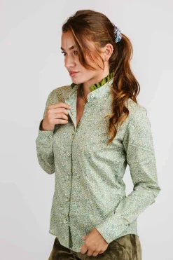CAMICIA PENNY MADE WITH LIBERTY FABRICS & GROS GRAIN