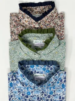 CAMICIA PENNY MADE WITH LIBERTY FABRICS & GROS GRAIN