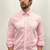 CAMICIA "KENNEDY" QUADRETTO VICHY ROSA