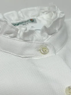 CAMICIA SISSY BIANCA OXFORD polso classico