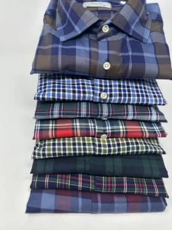 CAMICIA TARTAN MC STEVEN