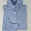 CAMICIA TERESA OXFORD AZZURRA