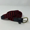 CINTURA ELASTICO G1893 BLU/ROSSO
