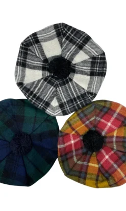 COPPOLA POMPON TARTAN
