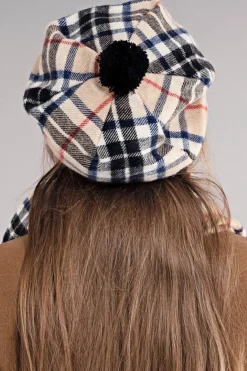 COPPOLA POMPON TARTAN