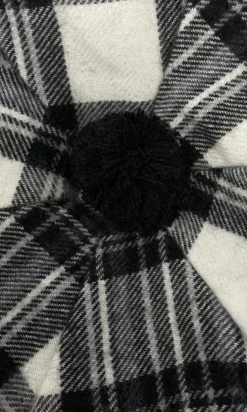 COPPOLA POMPON TARTAN