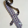 CRAVATTA REGIMENTAL BEIGE BLU