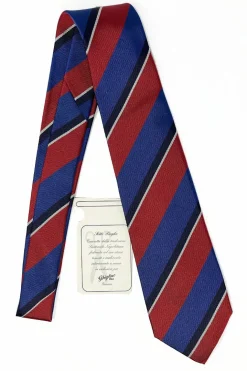 CRAVATTA SETTE PIEGHE REGIMENTAL