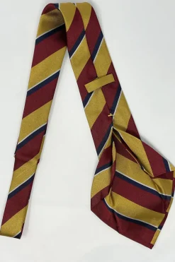 CRAVATTA SETTE PIEGHE REGIMENTAL