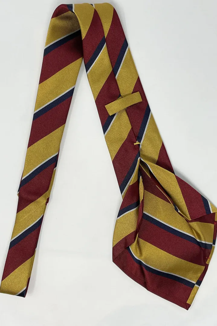 CRAVATTA SETTE PIEGHE REGIMENTAL