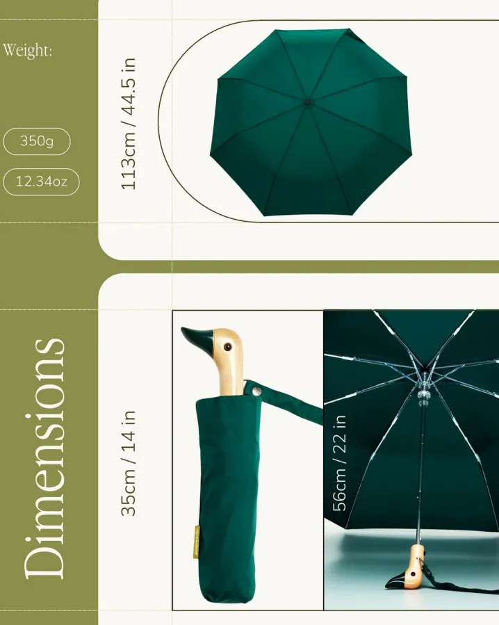 DUCKHEAD OMBRELLO FOREST GREEN
