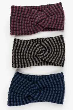 ERIBE' SCOTLAND FASCIA TURBANTE SCOTTISH FAIR ISLE CASHMERE