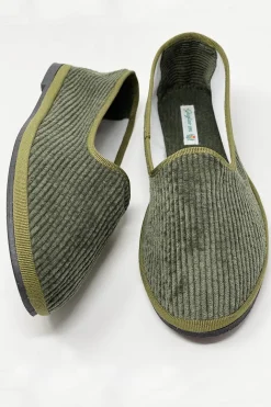 FRIULANINE VELLUTINE FRENCH CORDUROY MILITARE GHIGLINO