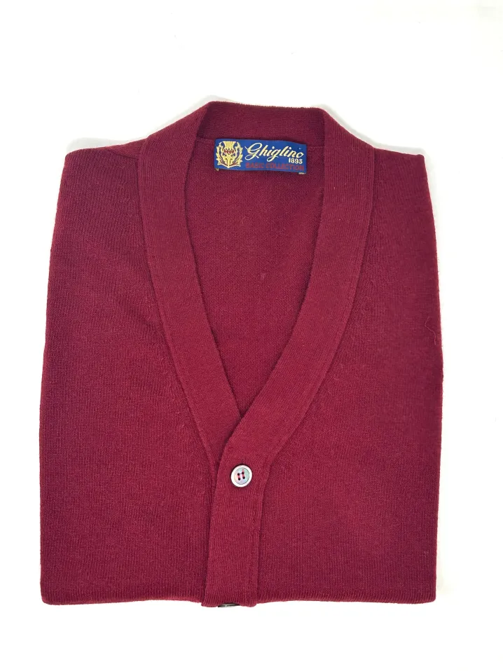 GILET LANA E CASHMERE GHIGLINO BASIC