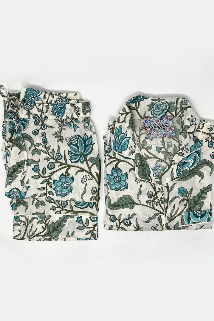 INDIAN PRINT PIJAMA SET