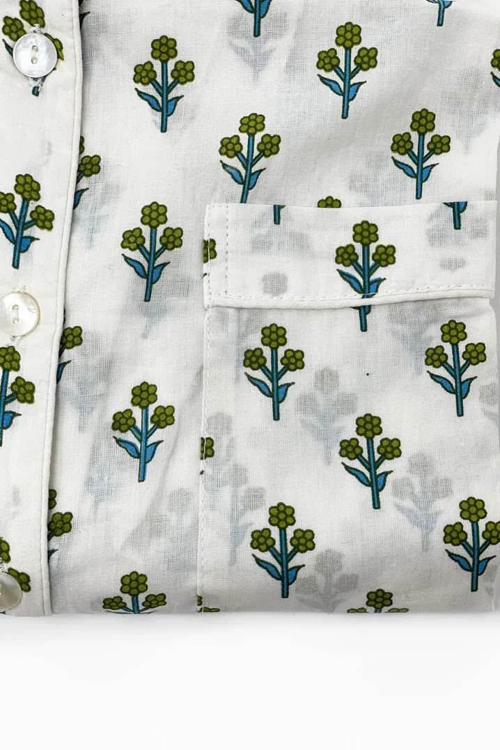 INDIAN PRINT PIJAMA SET
