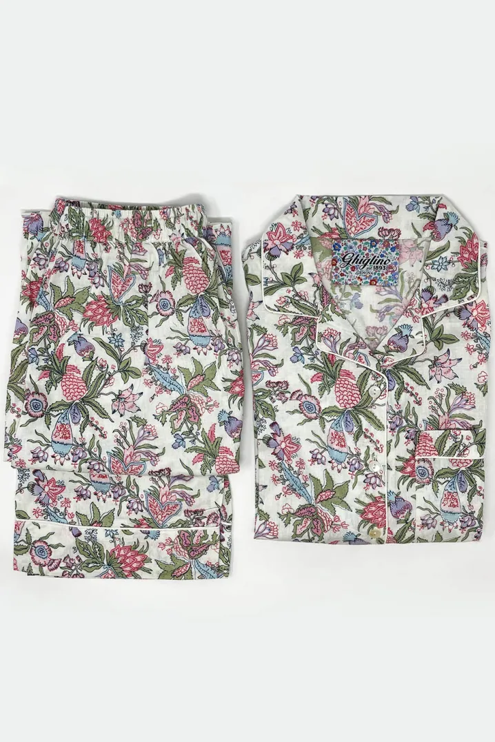 INDIAN PRINT PIJAMA SET