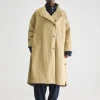 LONG TRENCH OVERSIZE BEIGE