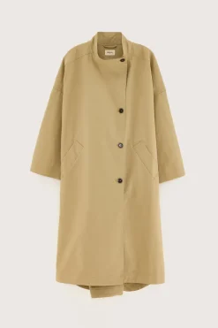 LONG TRENCH OVERSIZE BEIGE