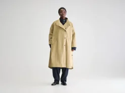 LONG TRENCH OVERSIZE BEIGE