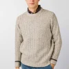 MAGLIONE “JOHN” GIROCOLLO COSTA INGLESE MOULINE'