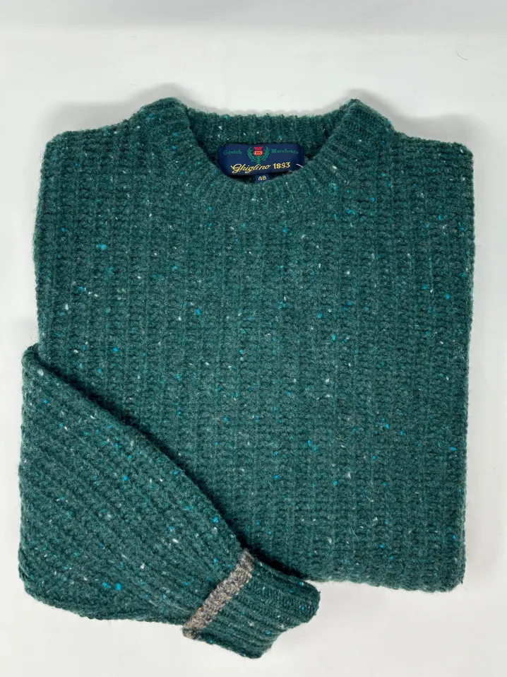 MAGLIONE “JOHN” GIROCOLLO COSTA INGLESE MOULINE'