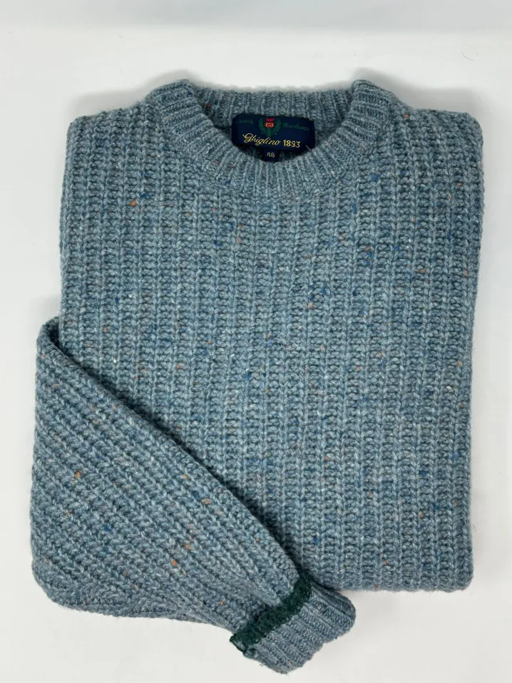 MAGLIONE “JOHN” GIROCOLLO COSTA INGLESE MOULINE'
