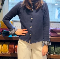 MAGLIONE MILLERIGHE STILE MARINIERE